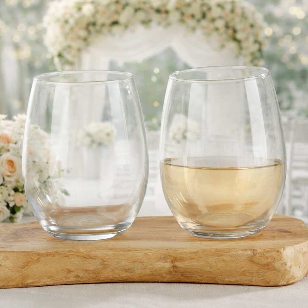 Personalized Stemless Wine Glass