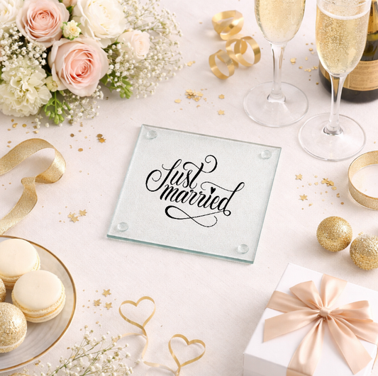 Personalized Glass Coaster