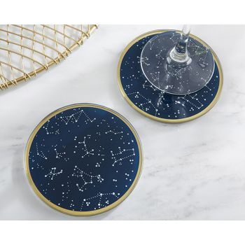 Under the Stars Glass Coaster (Set of 2)