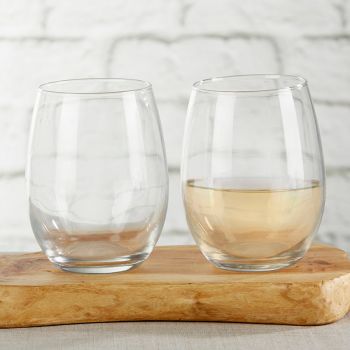 9 oz. Stemless Wine Glass - DIY