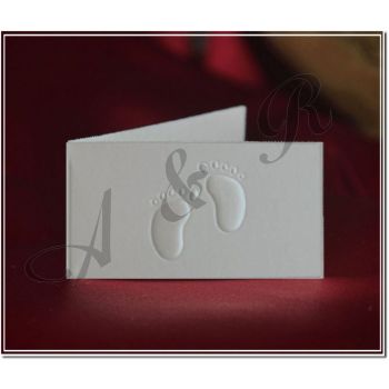 31463 Italian Baby Feet Tags Bigliettini Bomboniere