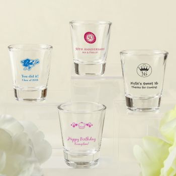 Design your own collection screen printed shot glass from Fashioncraft&reg;