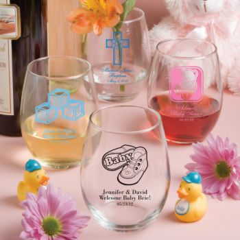 15 Ounce Stemless Wine Glasses 