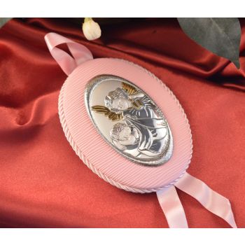 58CRP Made in Italy Guardian Angel hang pink