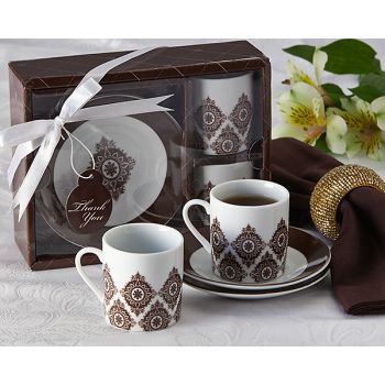 Moroccan Flair Espresso Coffee Cup Set