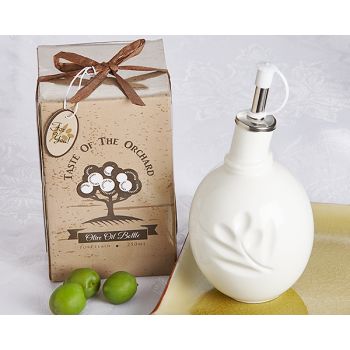 Taste of the Orchard Olive Oil Bottle in Gift Box