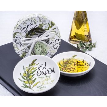 EV Olive Oil Dipping Dishes Set of 2