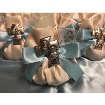 Almond favors, Baptism favors with made in Italy CROSS, favors, koufeta mementos, italian favors