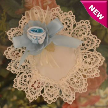 Italian Bomboniere with Macrame Made in Italy