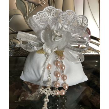 AF602 Italian favors First Communion, Baptism with rosary
