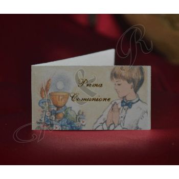 C200 Italian Communion Favor Tag Bigliettino