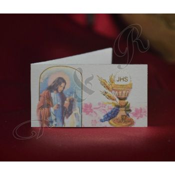 C277 First Communion Girl Favor Tags Bigliettini