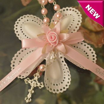 Italian Confetti Flower with Decade Rosary