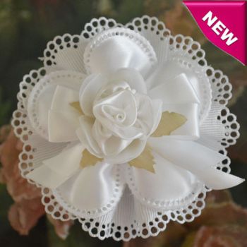 Italian Confetti Flower with craft Satin Flower