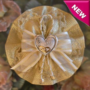 50th Wedding Anniversary Confetti Flower favor