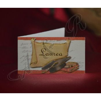 D386 Italian Graduation Favors Tags