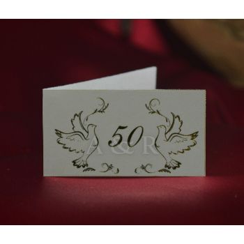 D501 Italian 50th Anniversary with Gold Doves