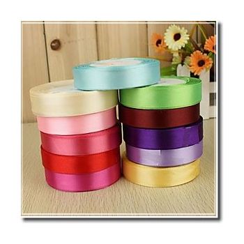5/8" Personalized Satin Ribbon plain edge
