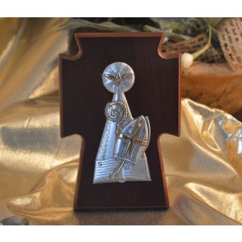 RL320 Italian Confirmation Icon on a wood stand Made in Italy 