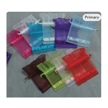Drawstring Organza Pouches – 12 Pack