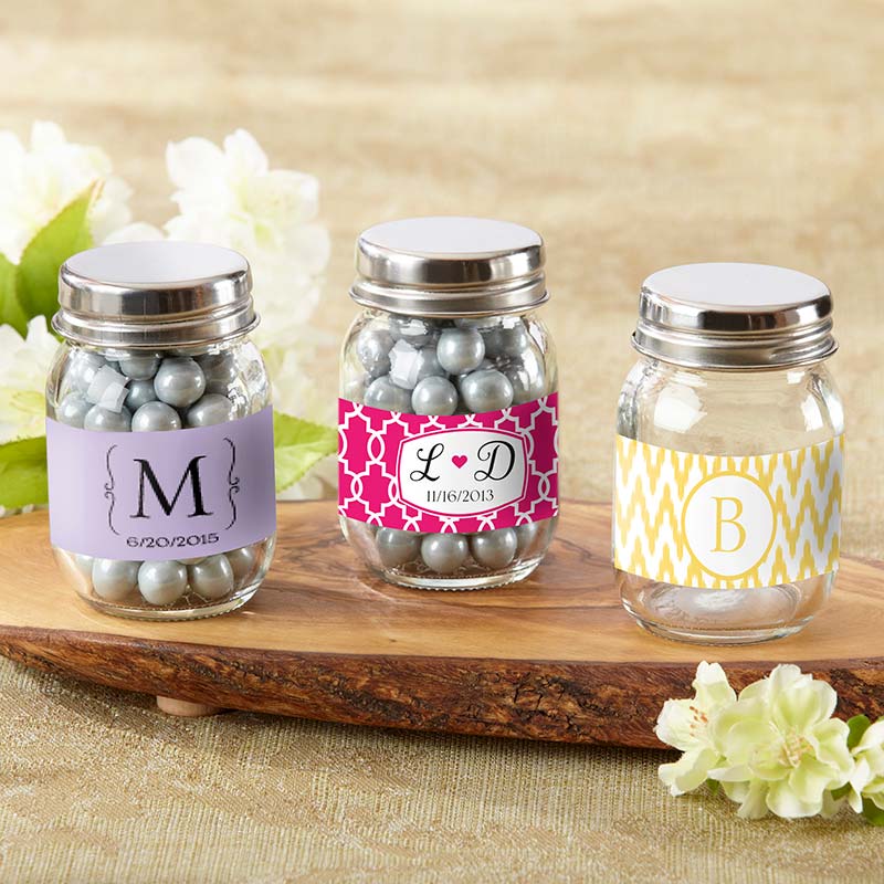 Personalized Favor Jars